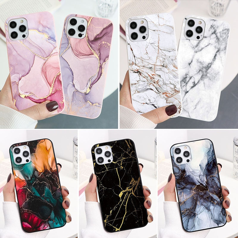 Skhek Back to School Marble Case For Iphone 13 11 12 Pro Max XS Max Mini XR X 10 Soft Silicone Cover For Iphone 6 6S 7 8 Plus SE 2022 2022 Cases Capa