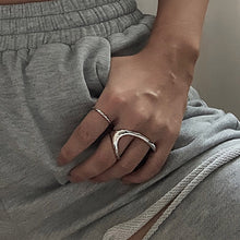 Load image into Gallery viewer, Skhek INS Fashion Finger Rings Charm Women Irregular Simple Geometric Birthday Party Jewelry Gifts