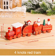 Load image into Gallery viewer, Christmas Gift Christmas Train Merry Christmas Decorations For Home 2021 Cristmas Wooden Ornament Xmas Navidad Noel Gifts New Year 2022