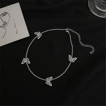 Load image into Gallery viewer, SKHEK Kpop Vintage Harajuku Goth Metal Heart Neck Chains Choker Grunge Necklaces For Women Egirl Cosplay Aesthetic Accessories Jewelry