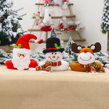 Load image into Gallery viewer, Christmas creative shop window pendant curtain buckle cartoon doll Christmas Decoration  Christmas Ornaments Room Decor Natal