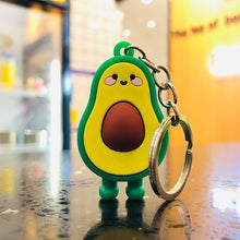 Load image into Gallery viewer, New Fashion Avocado Keychain Doll Key Ring Gift For Women Girls Bag Pendant Figure Charms Key Chains Jewelry Porte Clef