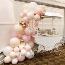 Load image into Gallery viewer, Skhek Macaroon Pink White Big Latex Balloons 5-36Inch Wedding Anniversary Valentine&#39;s Day Happy Birthday Party Decor Helium Globals
