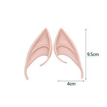 Load image into Gallery viewer, SKHEK Halloween 1Pair Cosplay Latex Fairy Angel Elf Ears Halloween Masquerade Party Costumes Halloween Party Decoration Supplies Photo Props