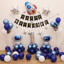 Load image into Gallery viewer, LED Lights Happy Birthday Balloons for Kids Adult Baby Shower Newborn First Birthday Party Decoration Foil Air Balloon Girl Boy
