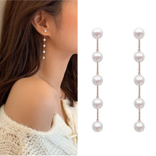 Load image into Gallery viewer, Korean Statement Earrings for women 2021 Fashion Acrylic Geometric Tassel Dangle Drop Earrings Gold Brincos fine Jewelry Gift