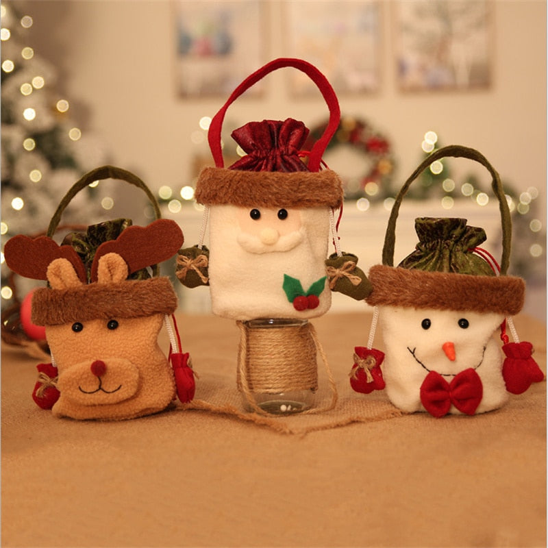 New Christmas Surprise Gift Bag High Quality Children Candy Bag DIY Christmas Tree Home Hotel Shopping Mall Decoration