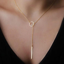 Load image into Gallery viewer, Gold Chain Round Coin Pendant Necklace for Women layered Link Chains Choker Necklaces collar mujer Minimalist Jewelry 2022