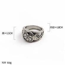 Load image into Gallery viewer, Skhek Anime men&#39;s ring attack giant fashion hot sale personality alloy anime ring