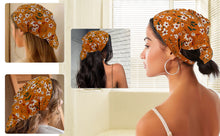 Load image into Gallery viewer, Bohemia Women Bandana Hair Band Scarf Print Paisley Bandanas Headwear Wrist Head Wrap Hair Scarf Headwear Hair Accessories Gifts