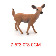 Load image into Gallery viewer, Fall Decor PVC Wild White-tailed Reindeer  Crafts Fashion Simulation Home Party Decoration Cute 1pc HOT Static Decor Deer Figure