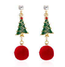 Load image into Gallery viewer, Christmas Gift Fashion Women&#39;s Christmas Earrings Santa Claus Xmas Tree Sweater Ball Drop Earrings For Girls Merry Christmas Jewelry Gifts
