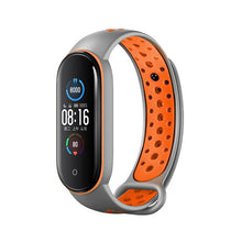 Load image into Gallery viewer, Christmas Gift Silicone Strap For XiaoMi Mi Band 3 4 5 Breathable Sport Wristband For XiaoMi Mi Band3 Bracelet replacement band Mi Band 6 strap