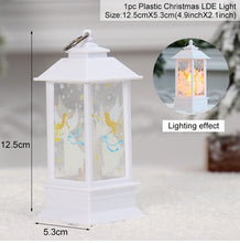 Load image into Gallery viewer, Christmas Gift Christmas Santa Lantern Wind Lights Merry Christmas Decoration for Home Natal Navidad 2021 Xmas  Ornaments Gifts New Year 2022