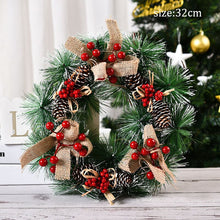 Load image into Gallery viewer, Christmas Thief Wreath Xmas Door Garlands Oranments Noel Gifts Merry Christmas Decor For Home 2021 Kids Naviidad Supplies