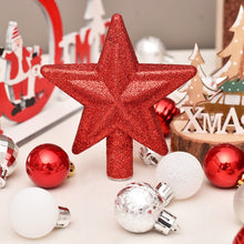Load image into Gallery viewer, Christmas Gift 24/30pcs Christmas Ball Ornament Xmas Tree Decorations Hanging Balls Decorative Baubles Pendants With Star Treetop Decor Noel