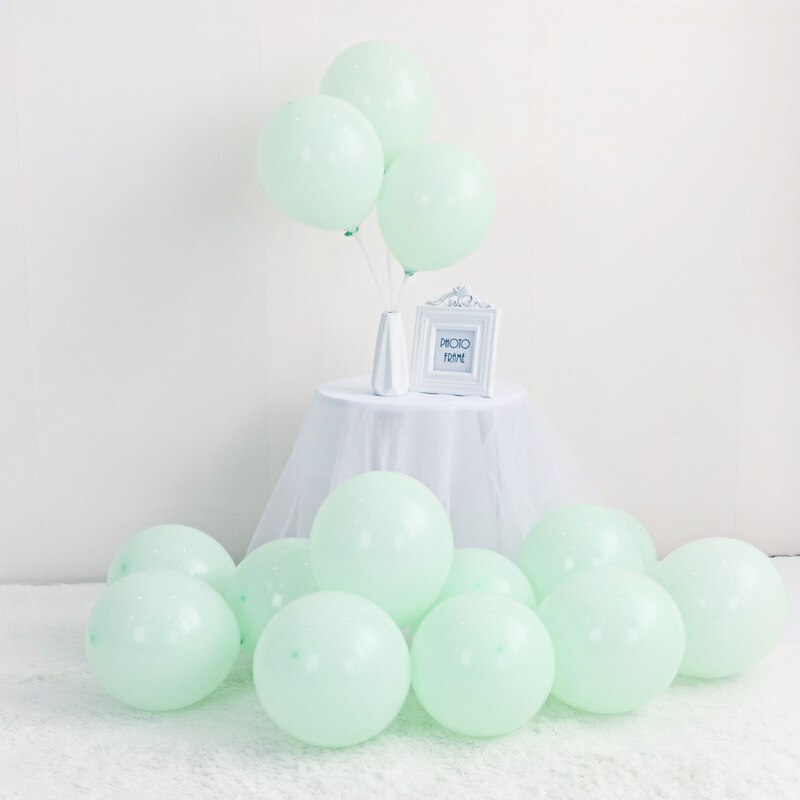 10inch Colorful Macaroon Latex Balloons Baby Shower Wedding Birthday Party Decoration Kids Gift Heart Pastel Ballons Air Globos