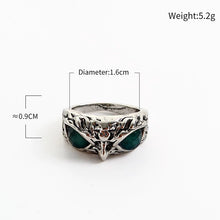 Load image into Gallery viewer, Skhek Attack on Titan Anime Men&#39;s Ring Fashion Alloy Black Ring Two-dimensional Anime Ring