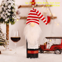 Load image into Gallery viewer, Christmas Gift Navidad Christmas Wine Bottle Dust Cover Merry Christmas Decor for Home Christmas Table Decor Xmas Gift Happy Noel New Year 2022