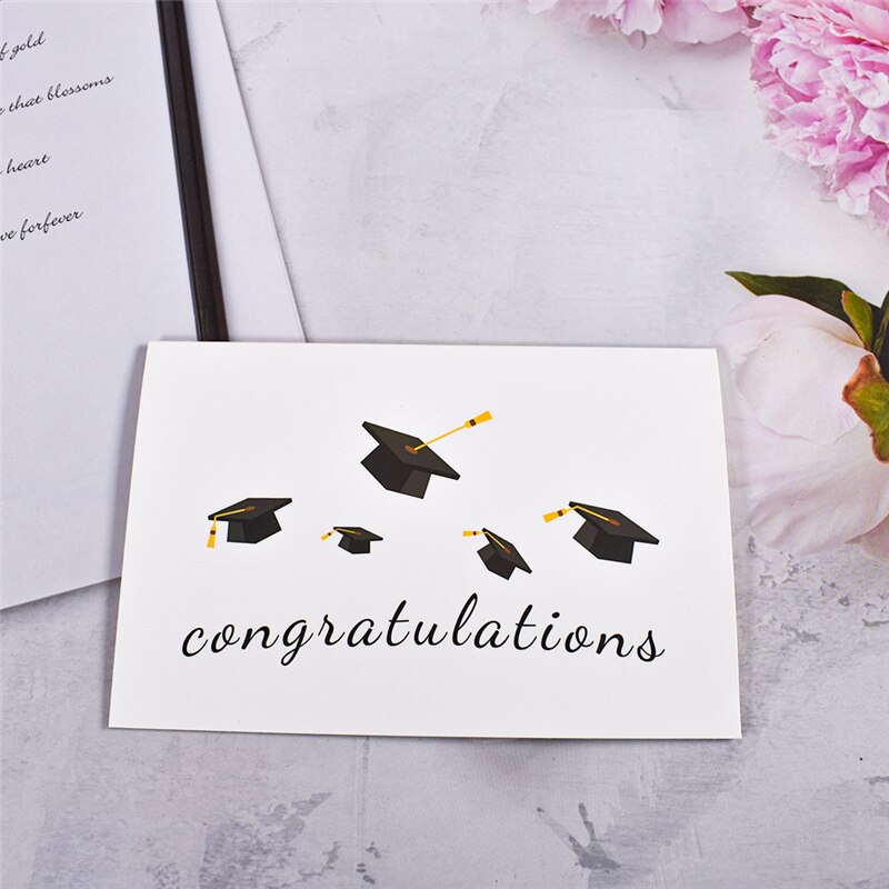 Graduation Cards 6x4 Notes Greeting Cards with Envelopes Blank Inside Postcard