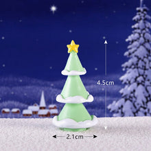 Load image into Gallery viewer, Cute Santa Claus Ice cream Snowman Ornaments Christmas Tree Mini Micro landscape decor Garden Pot christmas decor for home 1PC
