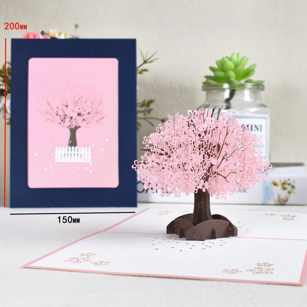 3D Pop-Up Mothers Day Cards Gifts Carnation Flowers Bouquet Greeting Cards Birthday Card for Mom Sympathy