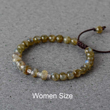 Load image into Gallery viewer, Skhek Men Women Bracelet Laradorite Apatite Friendship Bracelets Punk Bracelet Lovers Meditation Jewelry Gifts