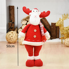 Load image into Gallery viewer, Christmas Decoration Santa Claus Snowman Reindeer Toy Figurines 2022 New Year Gifts for Children Home Decor Merry Christmas