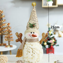 Load image into Gallery viewer, Christmas Decorations For Home Lovely Snowman Doll Standing Toys Christmas Tree Decorations Ornaments Xmas New Year Gifts Kids