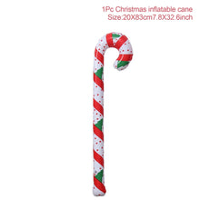 Load image into Gallery viewer, Christmas Gift Inflatable Christmas Canes Lollipop Balloon Merry Christmas Decoration for Home Christmas Tree Ornaments Outdoor Decors Navidad