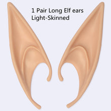 Load image into Gallery viewer, SKHEK Halloween Medium And Long Elf Ears Style Cosplay Soft Ears Tips Animals Party Masquerade Accessories Halloween Harmless Christmas Decor