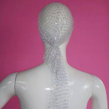 Load image into Gallery viewer, Skhek New Mesh Rhinestone Head Scarf Headwraps For Women Bling Crystal Headbands Headwear Female Fashion Hair Accessories