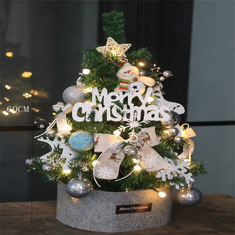 Christmas Decorations Mini Christmas Tree 2021 New Year Decorations Home Decoration Toys Front Desk Christmas Decorations