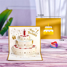 Load image into Gallery viewer, 3D Pop-Up Cards Flowers Birthday Card Anniversary Gifts Postcard Maple Cherry Tree Wedding Invitations Greeting Cards