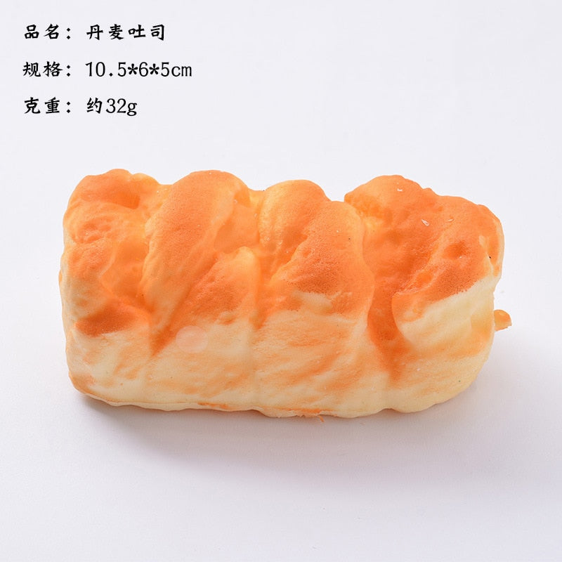 Artificial Bread Simulation Food Model Fake Doughnut Home Decoration Shop Window Display Photography Props Table Decor Funny Toy