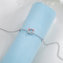 Load image into Gallery viewer, Skhek - Love Heart Pink Versatile Fashion High Bracelets