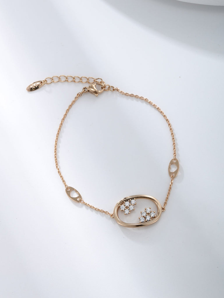 Skhek - Women's Jewelry Simple Geometric Ellipse Fashion Ornament Bracelets