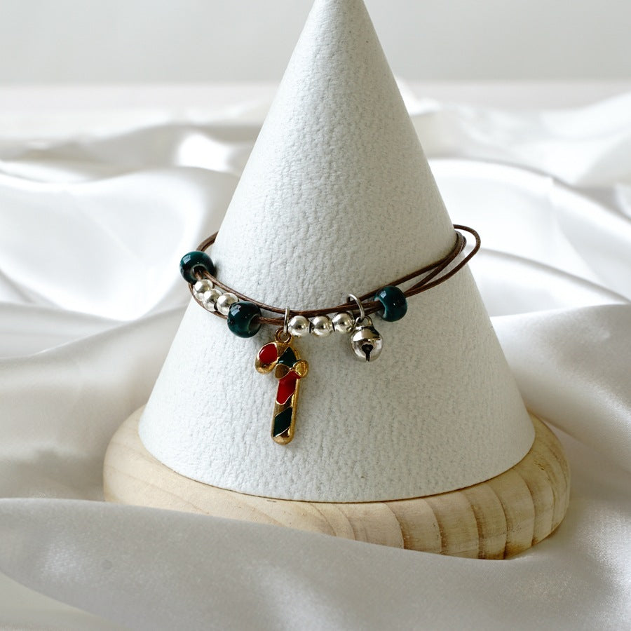 Skhek - Pearl Christmas Popular Couple Gift Ceramic Bracelets