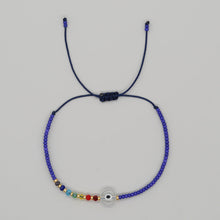Load image into Gallery viewer, Skhek - Women&#39;s Devil&#39;s Eye Friendship Rope Woven Beads Bracelets