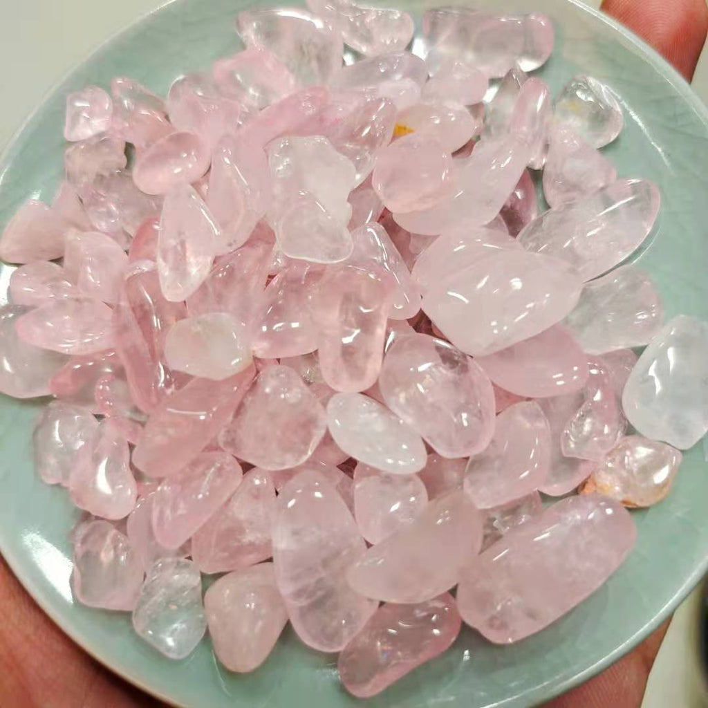 Skhek - Stone White Crystal Pink Citrine Agate Olivine Moonstone Bracelets