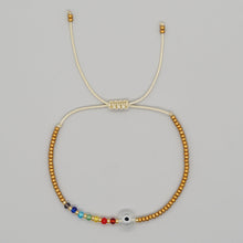 Load image into Gallery viewer, Skhek - Women&#39;s Devil&#39;s Eye Friendship Rope Woven Beads Bracelets