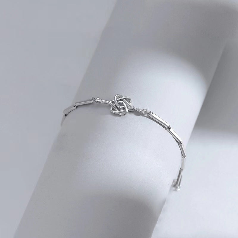 Skhek - Knot Couple Pair Sense Niche Simple Bracelets