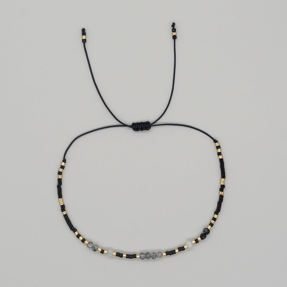 Skhek - Women's Special Interest Light Luxury Style Personality Jewelry Colorful Bead Bracelets