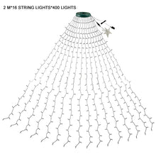 Load image into Gallery viewer, SKHEK 280/400 LED Christmas Tree String Lights W/Outdoor Waterproof IP44 For Decorative Halloween New Year Party Holiday Decorations