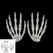 Load image into Gallery viewer, SKHEK Halloween Garden Ornament Graveyard Skull Simulation Human Skeleton Hand Bone For Halloween Party Home Decor Haunted House Props