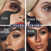 Load image into Gallery viewer, SKHEK Perfect Contour Curve Stencil Makeup Tools Eyebrow Shaper Eyeliner Card Face Cheek Nose Makeup Model Beauty Make Up Accessories