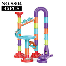 Load image into Gallery viewer, Skhek  133Pcs Marble Run Building Blocks Marbles Slide Toys For Children DIY Creativity Constructor Educational Toys Children Gift