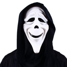 Load image into Gallery viewer, SKHEK Scream Scarecrow Halloween Adult Male Zombie Horror Scream Death Ghost Costume Cosplay Fancy Dress Mask Party Accessories