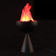 Load image into Gallery viewer, SKHEK Halloween Decoration Simulation Fake Flame Fire Basin Decoracion De Halloween Party Horror Accessories Electric Festival Props