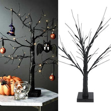 Load image into Gallery viewer, SKHEK Halloween Decor LED Birch Tree Light Halloween Party Hanging Ornaments Tree Decorations For Home Table Kids Gift Christmas Lamp